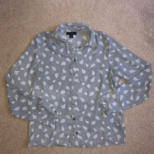 Printed button up